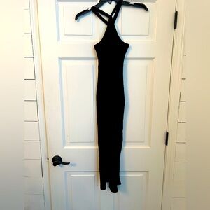 Old Navy halter dress.  Black.  Size small